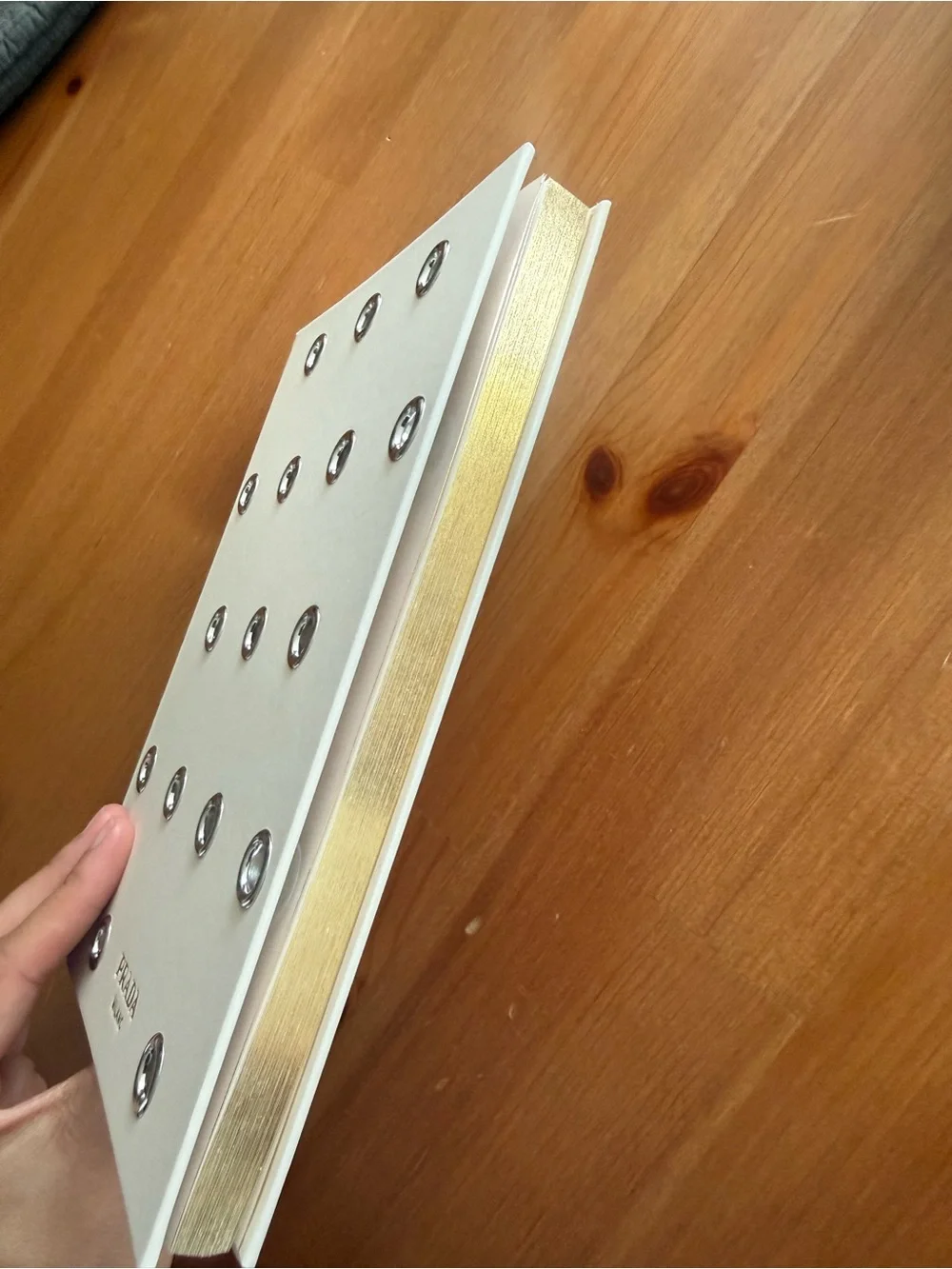 Prada Studded Notebook